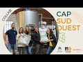 Collab  cap sud ouest aux malts et houblons locaux 