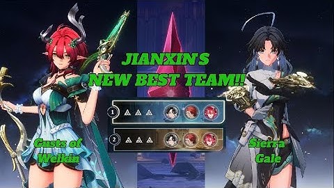 JIANXIN HYPERCARRY BUFF! | S2Jianxin S0R1Ciaconna Mortefi 3* clear VS Hazard Tower | Wuthering Waves