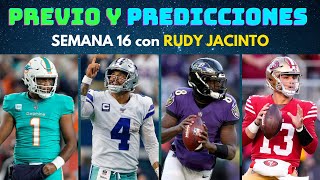 ¡NFL PICKS y Predicciones De SEMANA 16 con LOCOS POR LA NFL