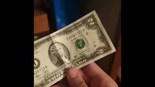 The 2 dollar bill😂