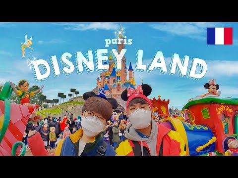 🇫🇷 파리 디즈니랜드에 남자둘이 가면 행복할까? | 프랑스 EP.3