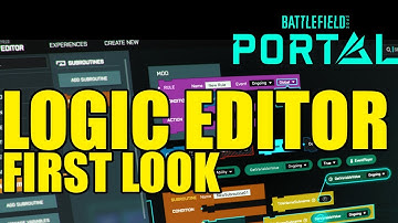 Battlefield 2042 Portal Logic Editor First Look and Quick Guide (Battlefield 2042)