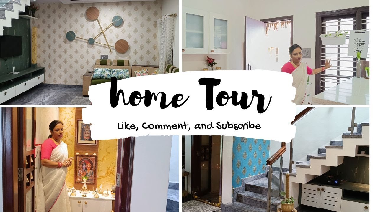 Home tour | ನಮ್ಮ ಪುಟ್ಟ ಗೂಡು | ಪುಷ್ಪ ನಿಲಯ | part 1