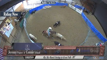 Big Sky Ranch Sorting Saddle Series #4 - #7 SORT - Round #1 - Ride #25