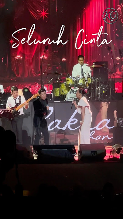 Seluruh Cinta by Cakra Khan ft Marsha Milan. Concert Divine Kuala Lumpur. #cakrakhan #seluruhcinta