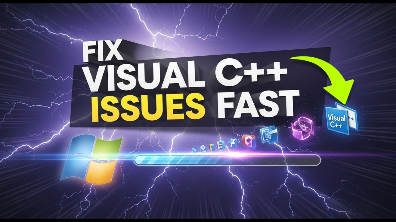 Download and Install Visual C++ Redistributable & Fix App Errors FAST ...