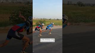 Did I nail this road skating challenge? #skatingchallenge #roadskating