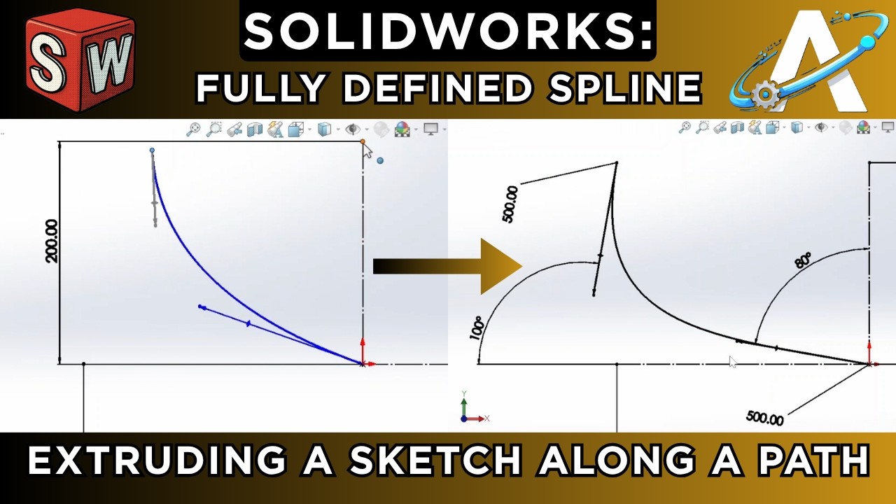 Solidworks Span Command How to Control Splines in SolidWorks (Fully Defined Guide) - YouTube