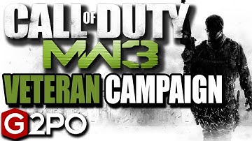 MW3 Act 2 - Bag and Drag: Veteran Difficulty