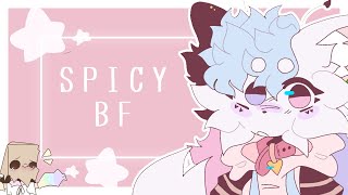 SPICY BF // ANIMATION MEME // ( gift   valentine’s day! 🌸🤍  )