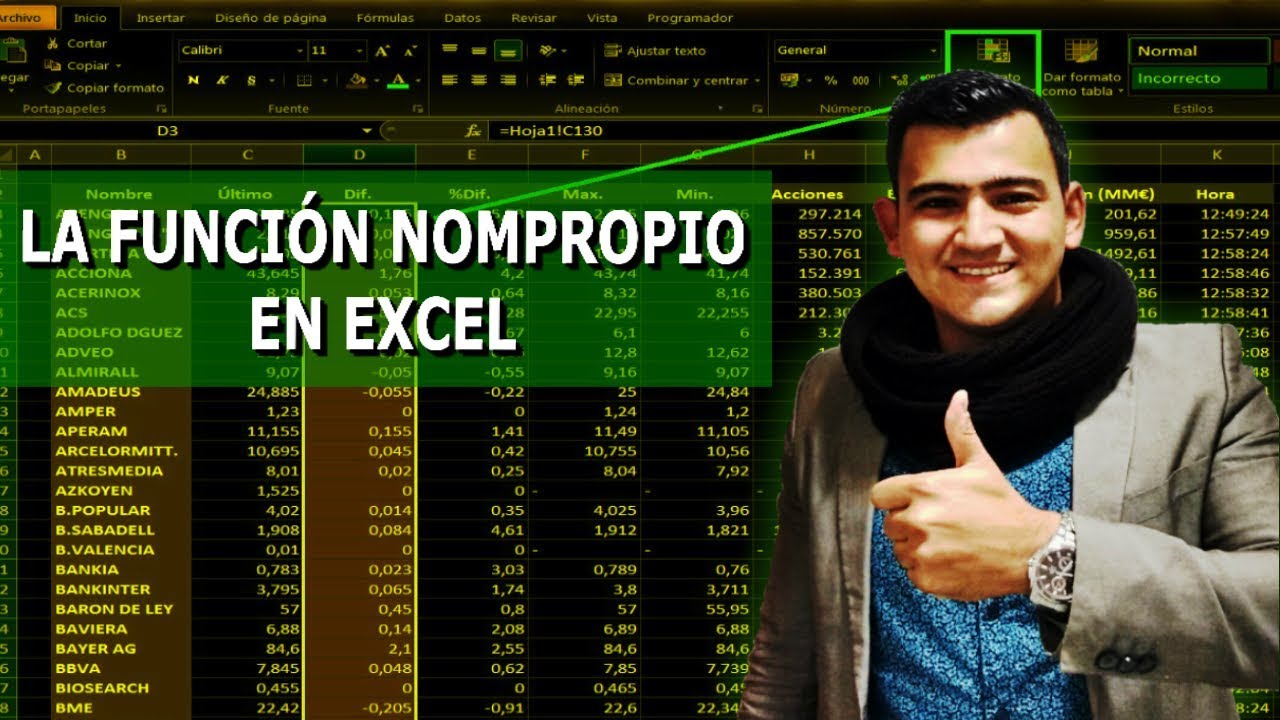  CONVERTIR La Primera Letra De Una PALABRA NOMBRE Y APELLIDO En 