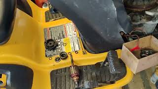 Starter Spinning on Kohler Courage Cub Cadet LTX 1045 (Part 1 Disassembly)
