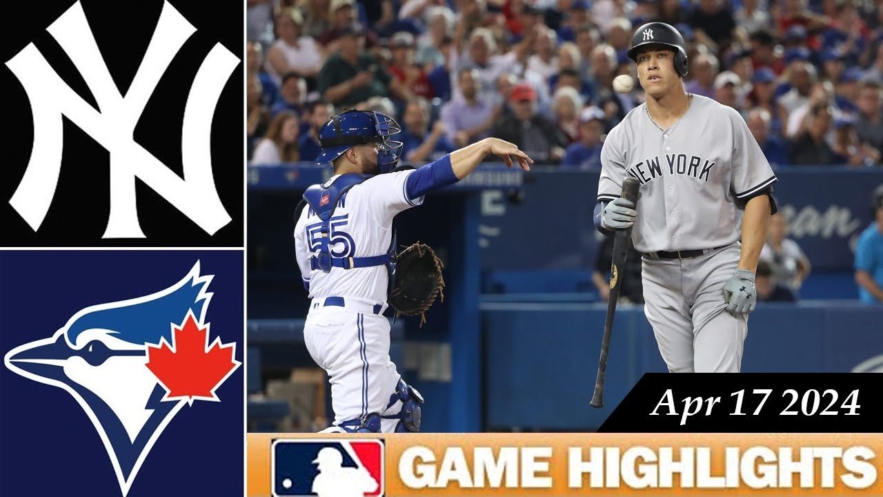 Vibrant Toronto Blue Jays Vs. New York Yankees: Game Highlights Design Illustration Vibrant Toronto Blue Jays Vs. New York Yankees: Game Highlights Design Illustration