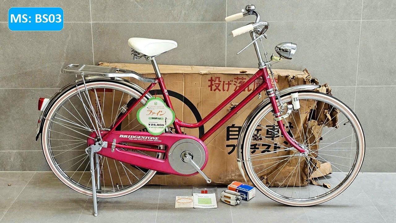 Xe đạp trâu nữ Bridgestone size 26. Xe mới nguyên thùng. Cực Chất và Cực Hiếm