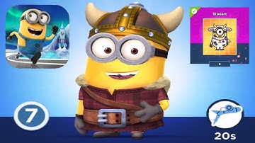 Minion rush Viking upgrade costume to 7 gameplay walkthrough  ios android