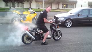 Gy6 burnout at Badway auto and the fresh daily