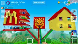 Block Craft 3D: Building Simulator Games For Free Gameplay#1885(iOS & Android)|Sky Peppa McD Magma🏠 screenshot 5
