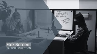 Famous Tattoo Flex Screen with Modified Flag for Space Division Net Worth