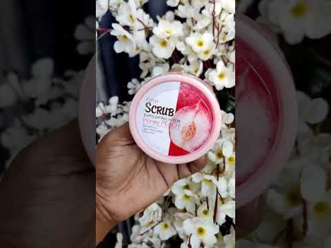 Fenyi Honey Peach Body Scrub Review | Exfoliating for face & body @Ogerio