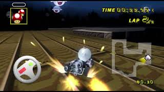 Mario Kart Wii - SNES Ghost Valley 2 - Easy Staff Ghost