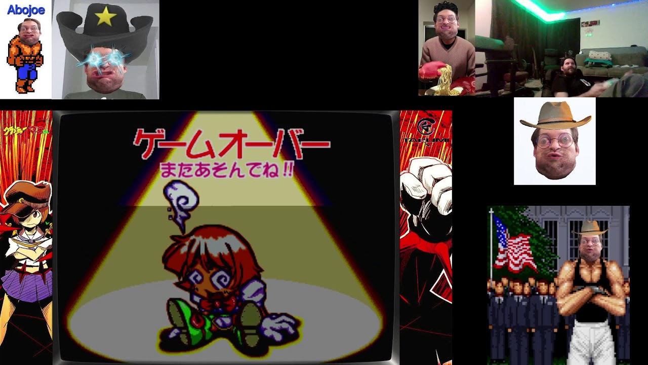 Galaxian, Galaga, Vendetta, Giga Wing & Crusher Makochan Gameplay