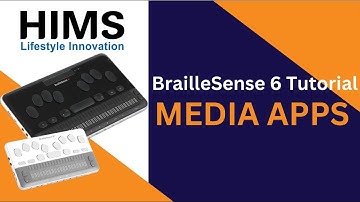 BrailleSense 6 - Media Apps
