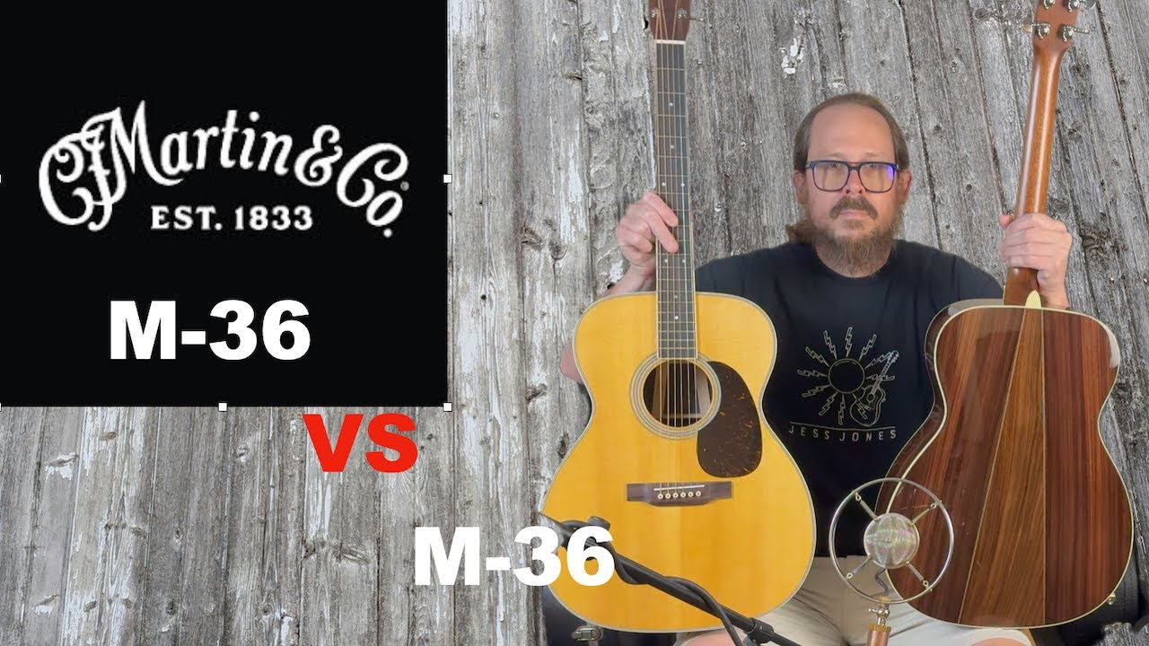 JOAN　[新品同様] Martin M-36 Martin M-36 vs M-36 Demo Comparison at GuitarHotline - YouTube