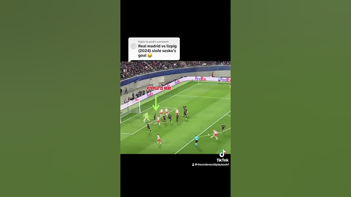RB Leipzig’s Sesko robbed of goal vs Real Madrid (2024 UCL)