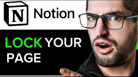 LOCK NOTION PAGE WITH PASSWORD | QUICK & EASY GUIDE