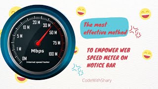 The most effective method to empower web speed meter on notice bar screenshot 3
