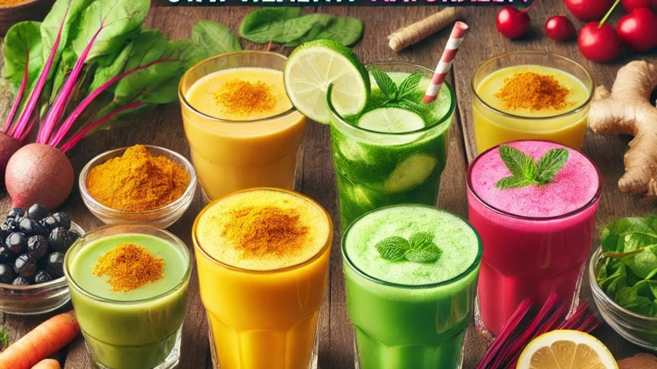 ANTI INFLAMMATORY DRINKS - YouTube