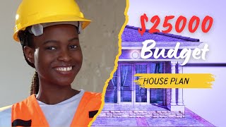 Building a Modern 4-Bedroom House on a $25,000 Budget | Complete Construction Breakdown