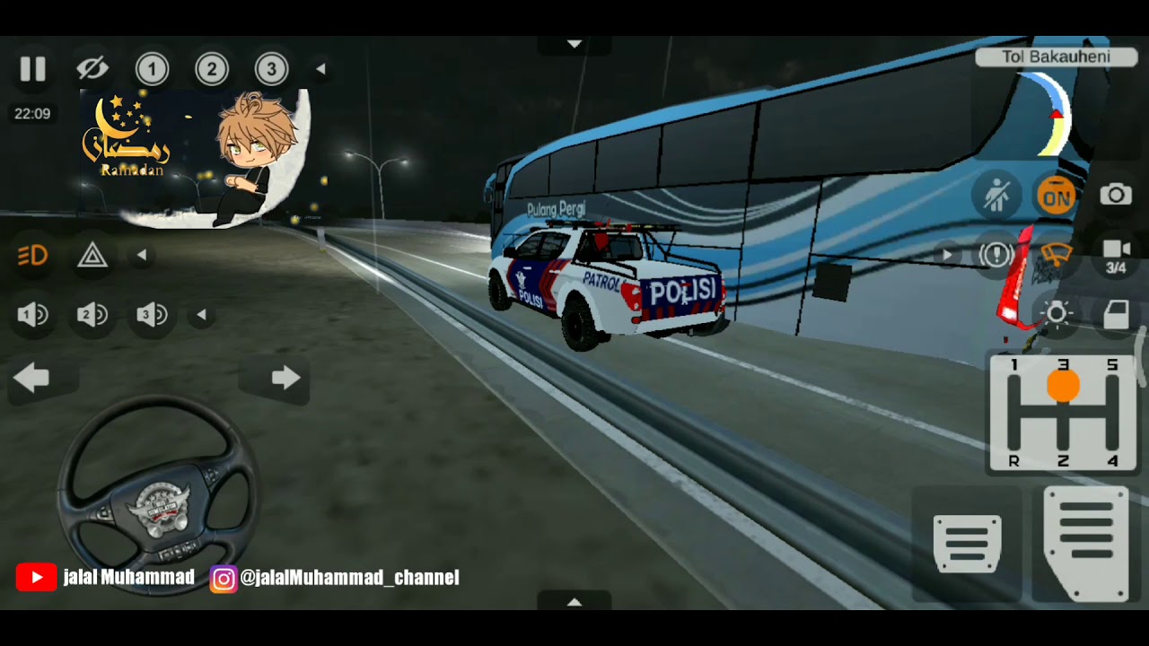 100 Mod Bussid Mobil Polisi HD