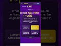 KBC OFFLINE QUIZ 10 Oct 2025|KBC Daily Quiz Answers|#kbcshorts|TechtipsTrust