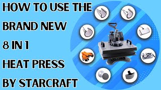 I BOUGHT A NEW STARCRAFT HEAT PRESS!! Unboxing + First Impressions