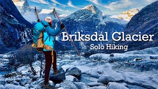 I Explored the largest Glacier in Europe || Hiking on a Glacier || Hiking in Norway Winter by Ervinslens 640 views 4 days ago 8 minutes, 52 seconds