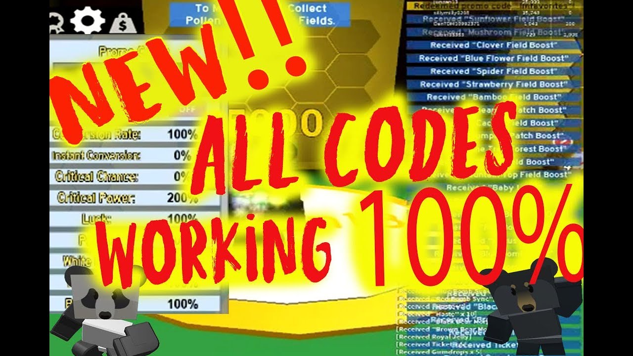 Bee Swarm Simulator All Working Codes September 2018 Youtube - roblox bee swarm tickets 2018 september