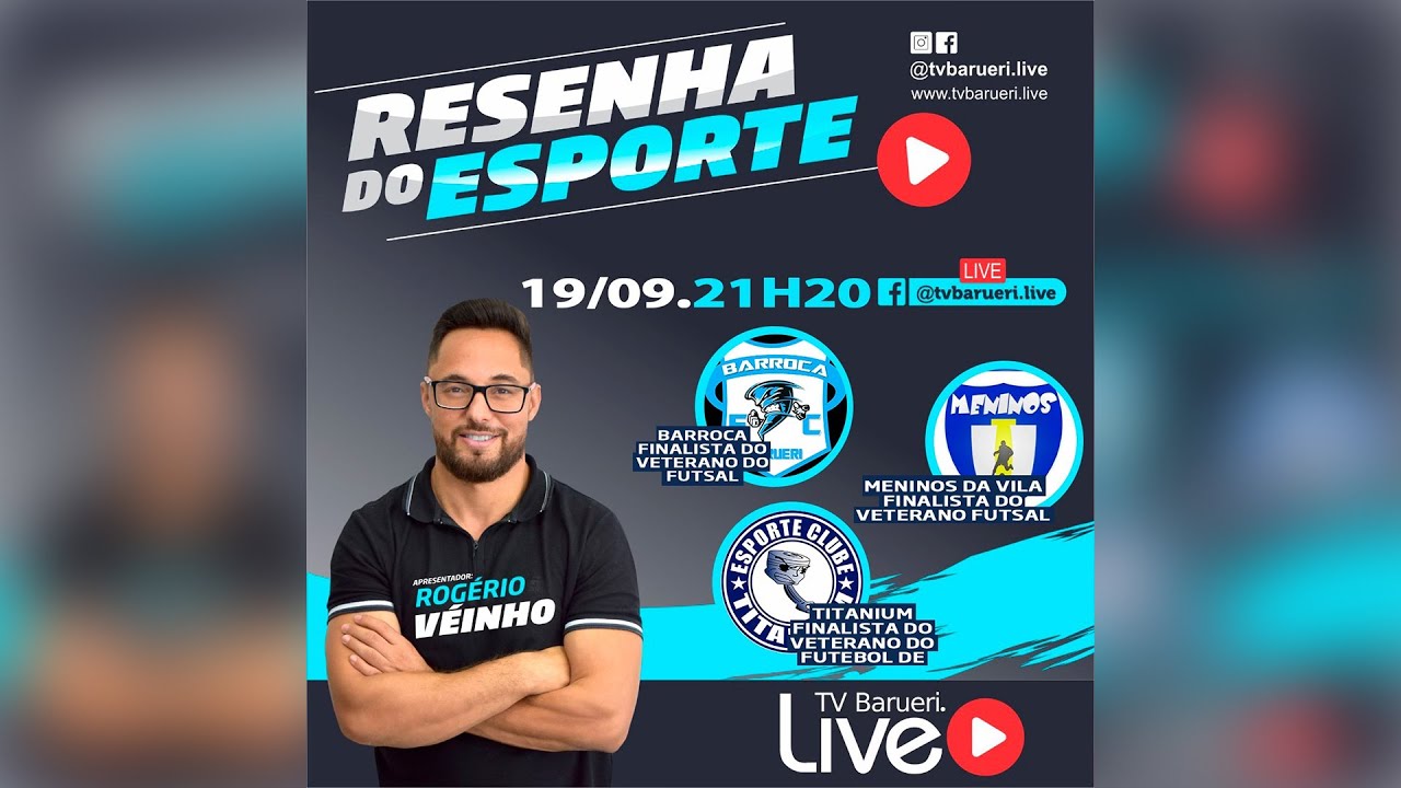 Barroca, Meninos Da Vila E Titanium | Resenha Do Esporte
