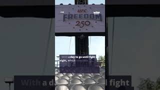 Get a first look at UFC 'octagon' on White House lawn