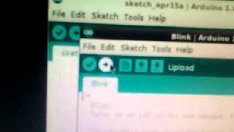 beagleboard XM-Arduino Uno blinking led process 1