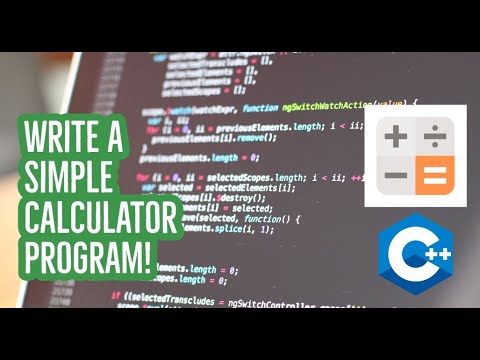 Building calculator using C++ | Easy C++ projects for beginners - YouTube