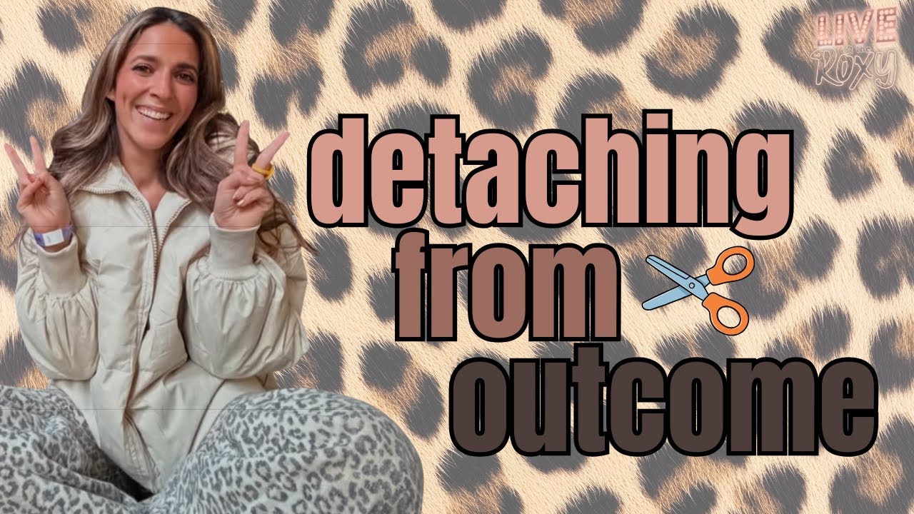 Do you struggle to detach from outcome?  📱