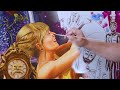 Taylor Swift as a Disney Princess &amp; Travis Kelce in an Oil Painting