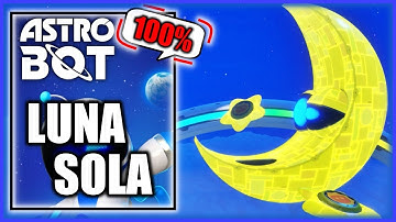 Astro Bot - Luna Sola 100% - All Bots & Puzzle Pieces (Collectibles)