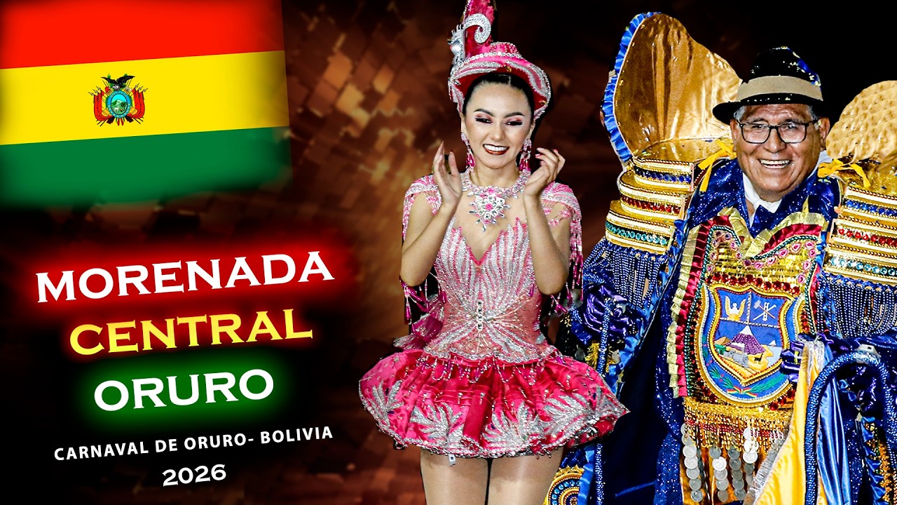 Carnaval de ORURO Bolivia - MORENADA CENTRAL ORURO - 2026