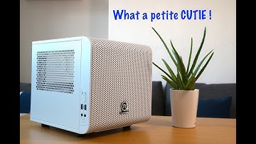 Thermaltake Core V1 Snow Edition unboxing and review