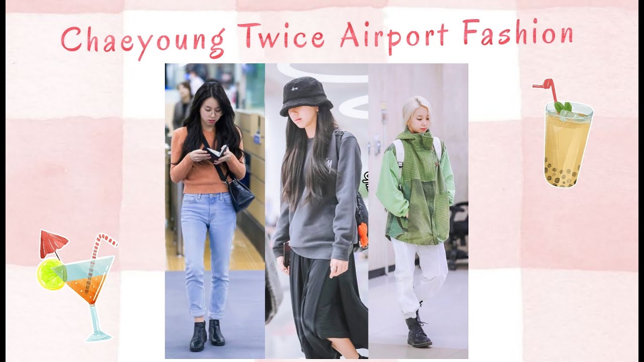 Chaeyoung Twice Airport Fashion Twice Chaeyoung Youtube