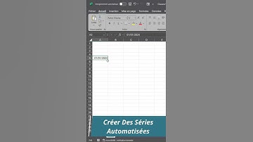 Excel Create Automated Series
