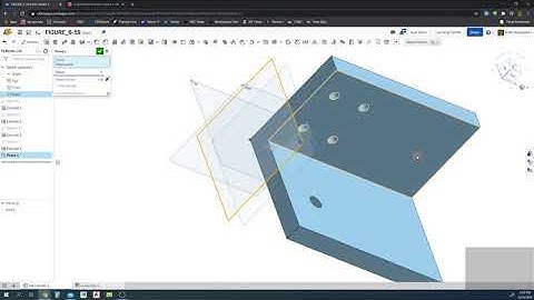 Creating Planes and Mirroring Features in Onshape