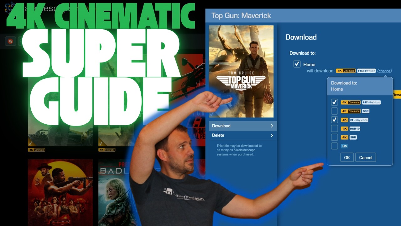 Kaleidescape 4K Cinematic Format Super Guide | How to Download, Manage, and Use It